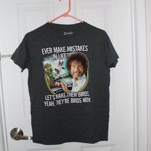 Mens small Bob Ross graphic Tee